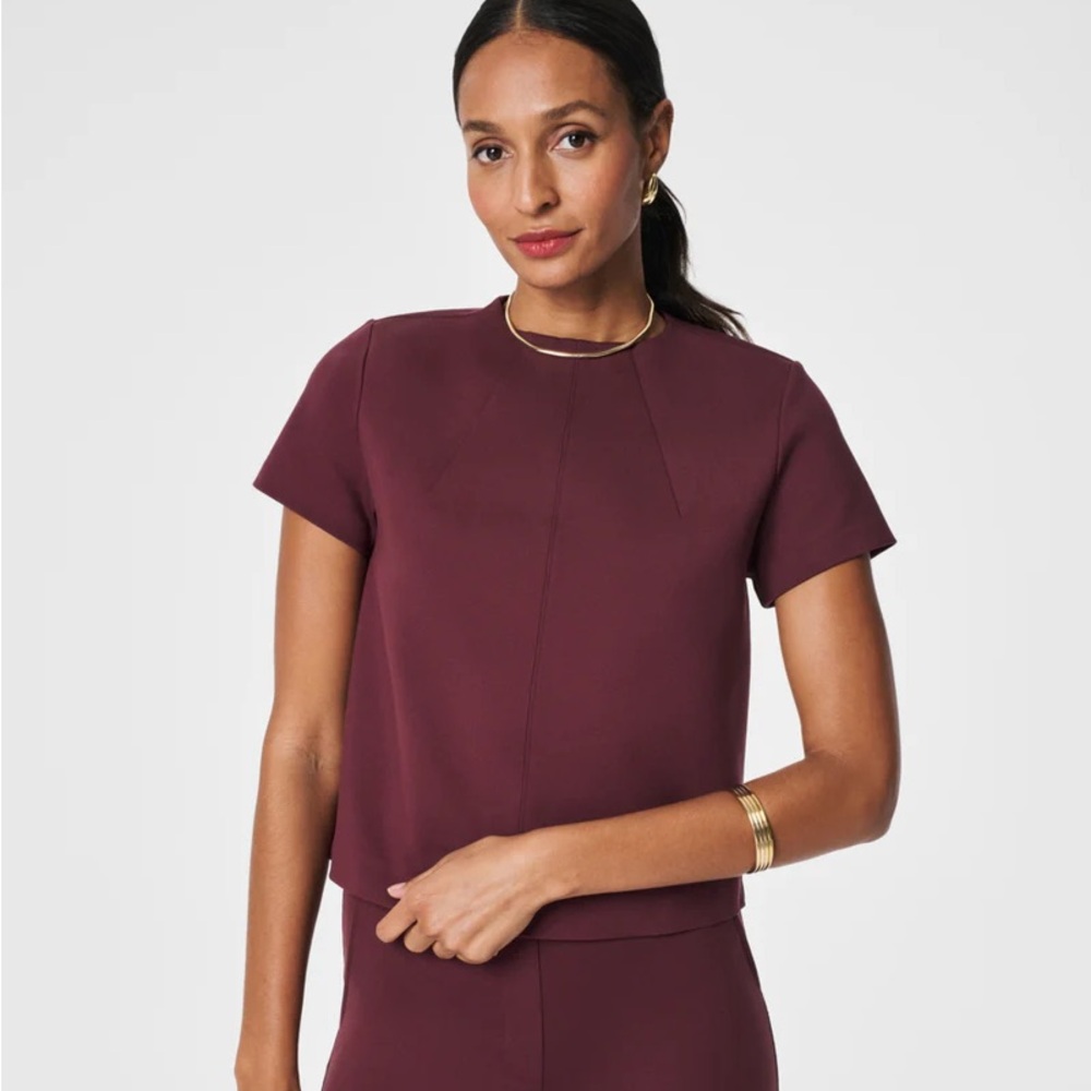 The Perfect Short Sleeve Crew Neck Top